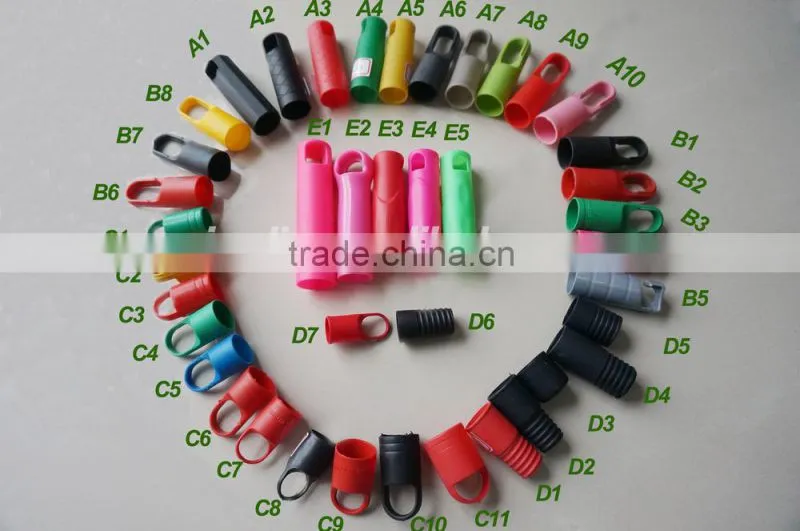 paint covered metal mop handle