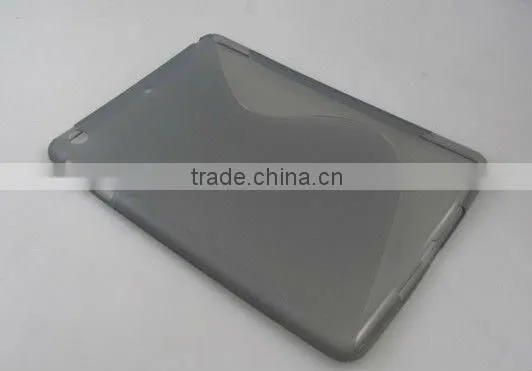 TPU S shape design case For mini ipad low price