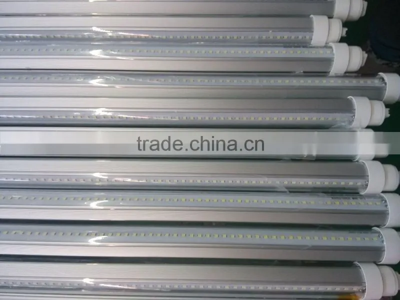 Cool white 6500K two sides led tube for sign boxes 2ft/3ft/4ft/5ft/6ft/7ft/8ft