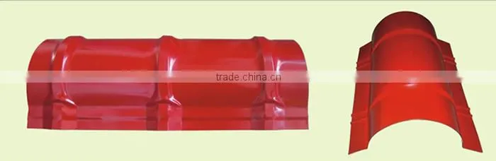 metal roof ridge cap tile roll forming machine