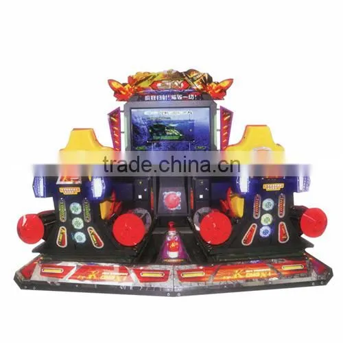 Video Games Boy 4D Sky Trooper Arcade Game Machine