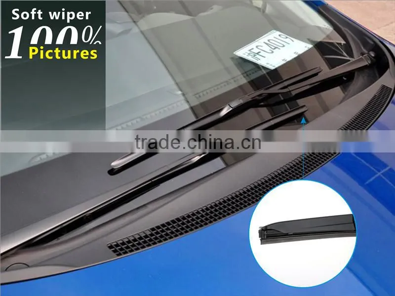 Universal hybrid windshield wiper blade cover in all length 14"-26"