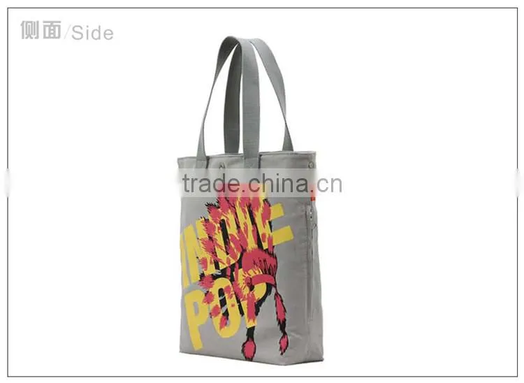 canvas shopping bags;printed custom made shopping bags;custom printed stylish canvas duffle bags