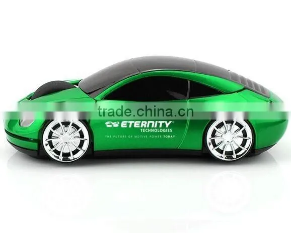 wheeled scroll vehicle shaped wireless mouse