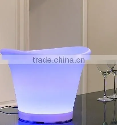 Beer Acrylic Cutom Light Up Led Ice Bucket Seller China Manufacturer