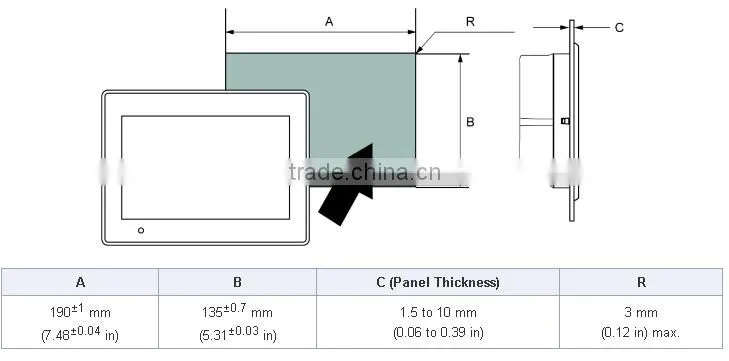 PFXGE4408WAD PROFACE hmi GC-4408W