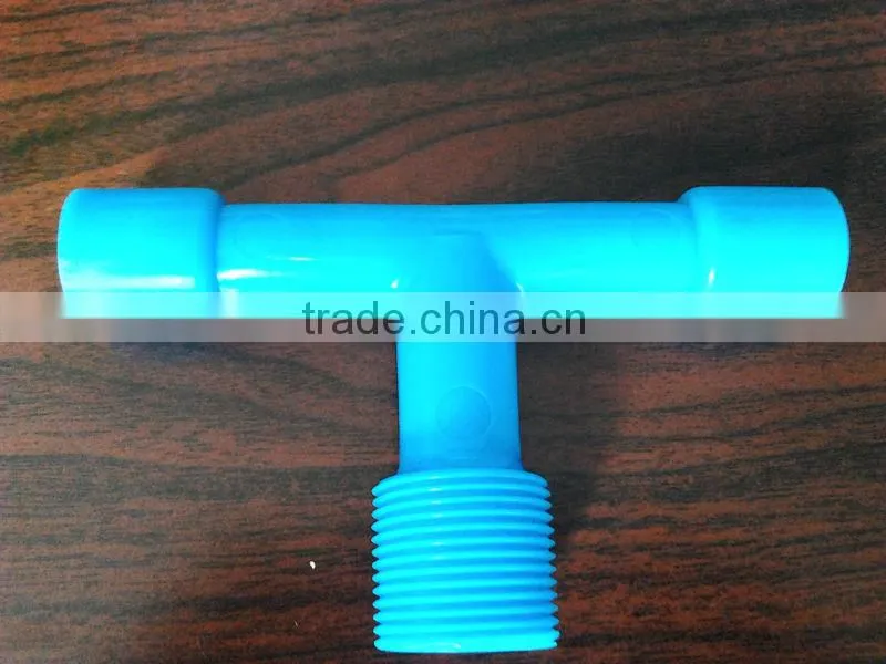 plastic tee pipe coulping