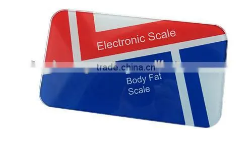 Digital Ultra Slim Mini Bath human weighing scale with tempered glass portable scale for travel