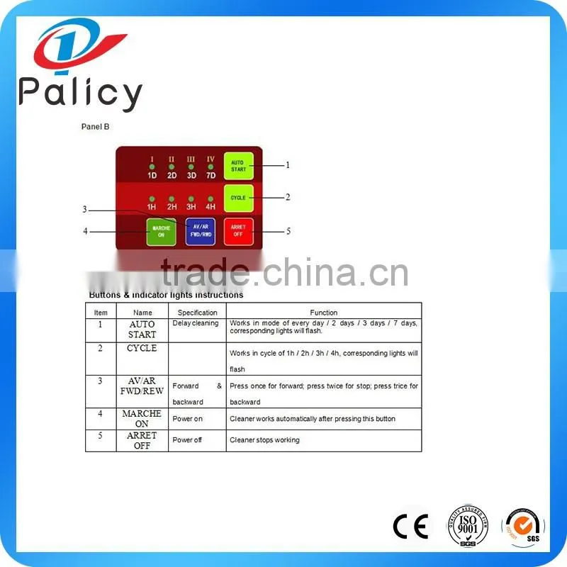 Swimming pool vacuum cleaner parts,professional pool cleaner