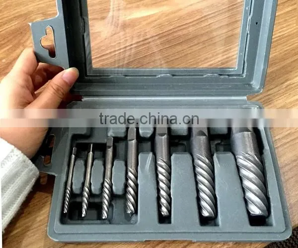 8pc Screw Extractor hand tool set / Screw remover