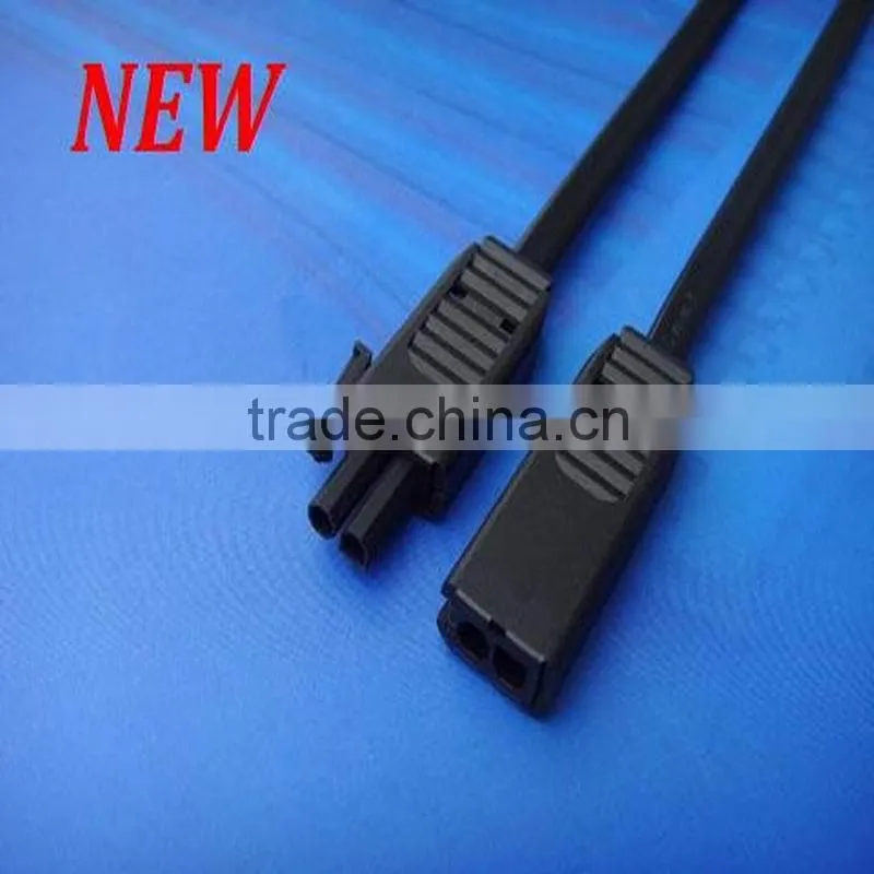 Mini AMP Extension cable connectors for 250V down lights commercial lighting