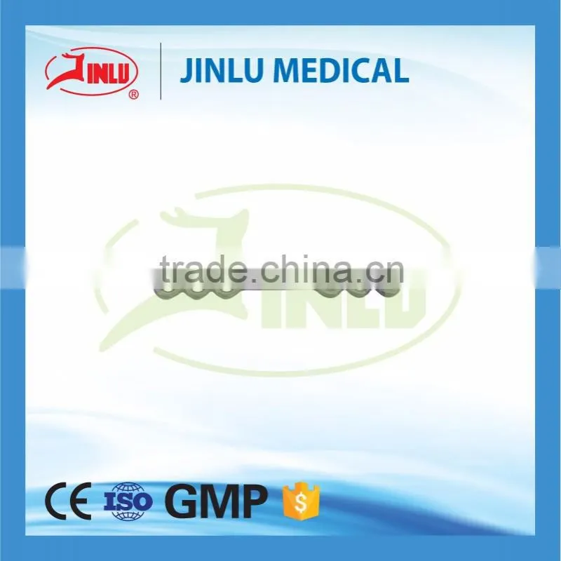 Advance Germany machine Anatomical design straight-type plate(type I),orthopedic plates implant,maxillo-facial plates.
