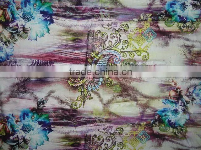 100% Cotton Digital Printed Fabric