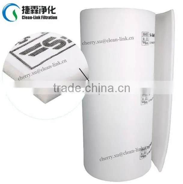 Ceiling filter cotton/Paint spray booth diffusion media manufacturer