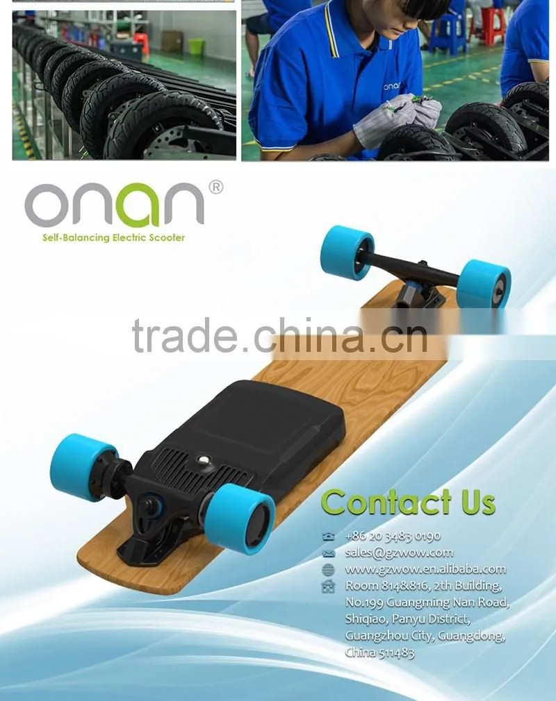 ONAN Electric Hardware Longboard Complete