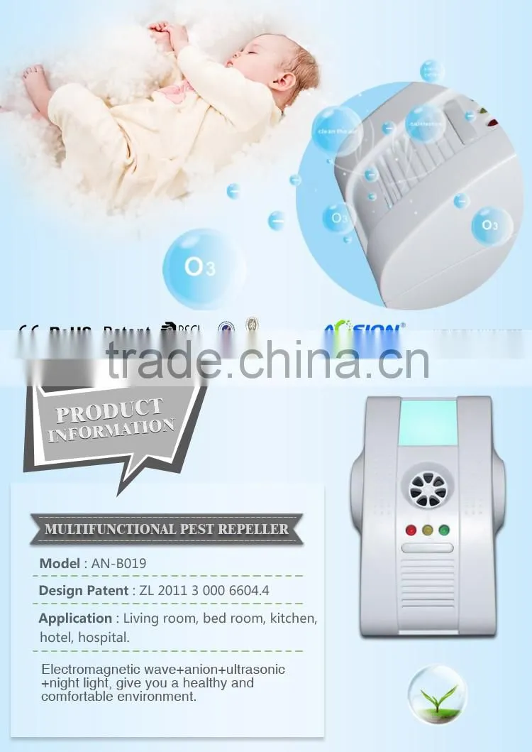 Aosion Can use ultrasonic pest repeller solar pest repeller-W