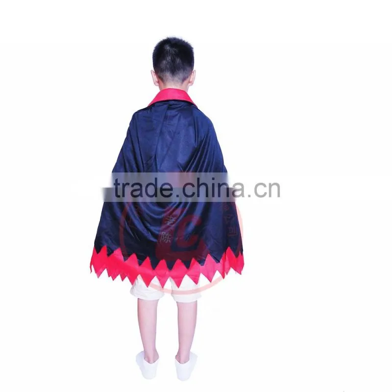 New design wholesale super hero satin cape halloween vampire capes for kids