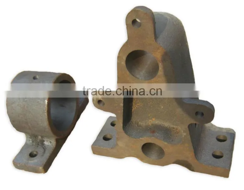 Iron casted bearing block for concrete mixer parts