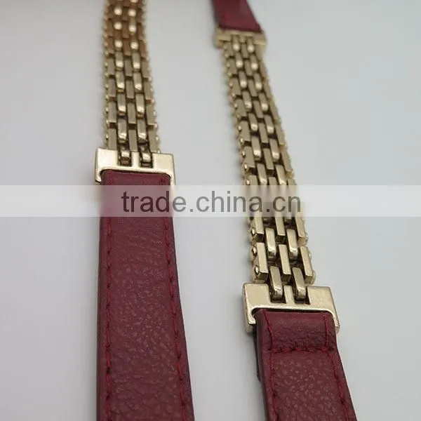 2015 fashion style high quality skinny chain belt for women