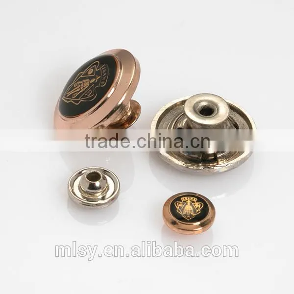 2015 New design decorative buttons coat toggle buttons