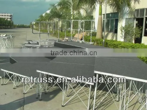 Hot sale aluminum assemble used smart stage