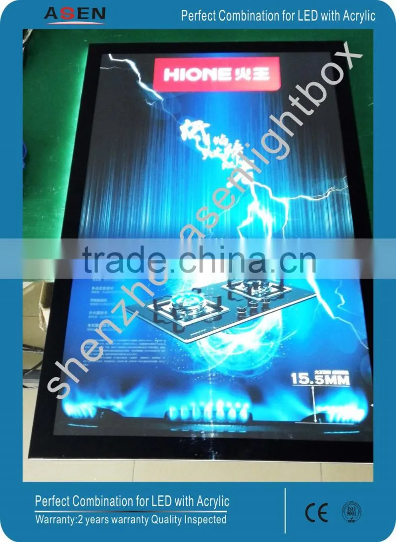 Ultra-thin 17mm LED Edge-lit Magnetic Light Box A1