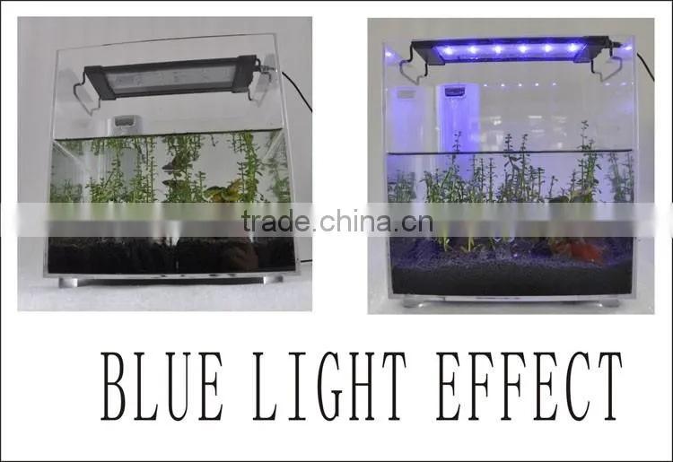 ECO Aquarium Top Fish Tank Over-Head Lamp LED Light Blue/White RGB Color
