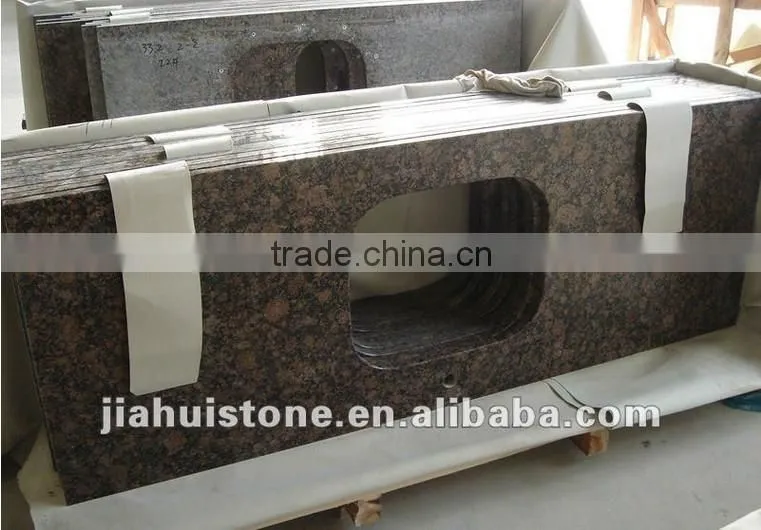 prefab kitchen black granite countertop price