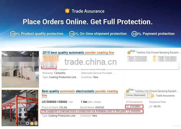For sale electrostatic powder spray painting equipment