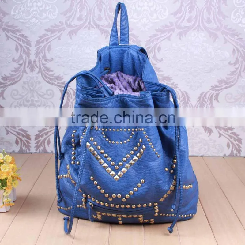 2015 factory price lastest fashion lady backpack fashion beautiful ladies backpack