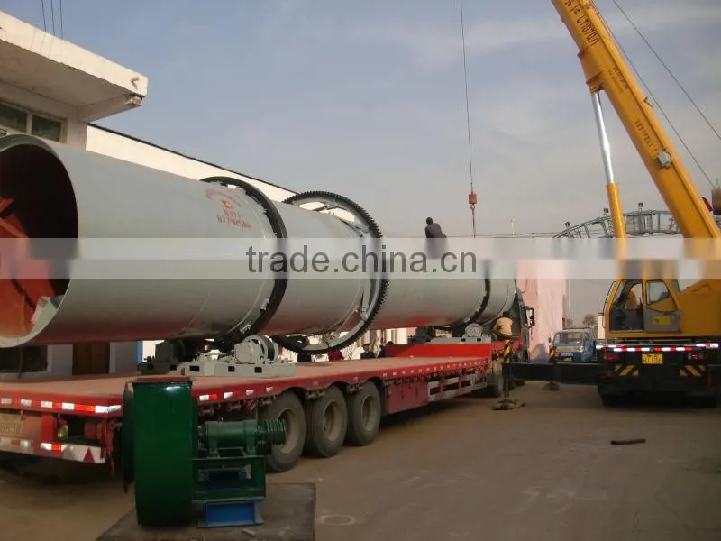 Professional good quality chicken dung rotary dryer