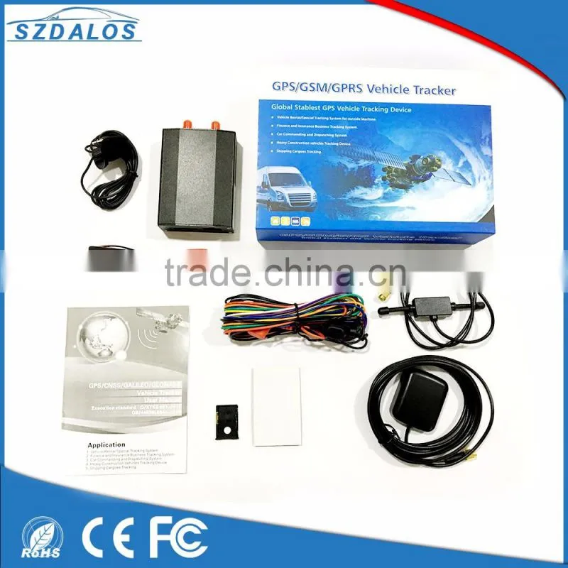 High quality stable TK103 TK106 Vehicle GPS Tracker for our web platform