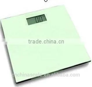 6mm tempered glass cute design 150kg body scale