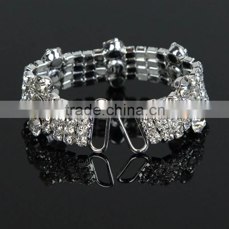 Diamond high quality Bling Bling Rhinestone Connector for accessory Wholesale B01732Y