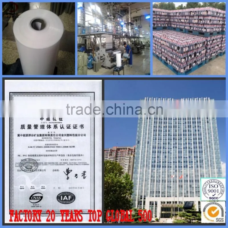 20 micron Transparency Shrink Stretch Wrap film