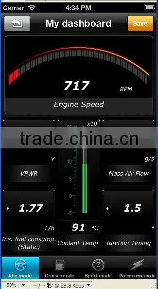iOBD2 Diagnostic Tool for Iphone By Wifi OBD2 Code Scanner Newest