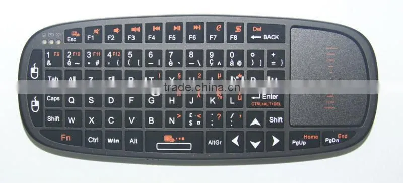 2.4GHz RC4Mini Keyboard wih Touchpad &Laser Pointer