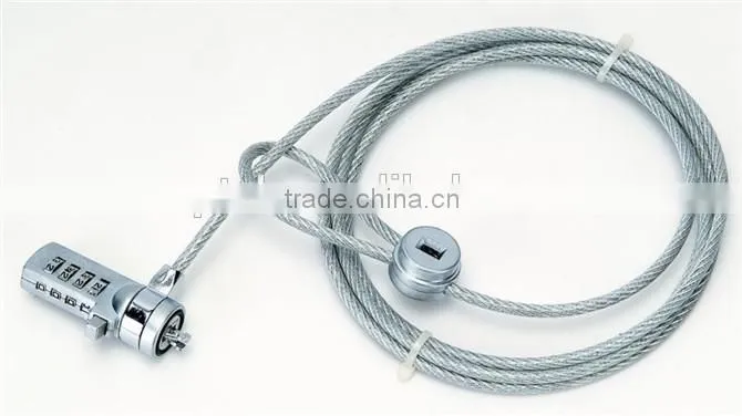 4 digital combination LAPTOP LOCK COMBO laptop lock security cable computer lock