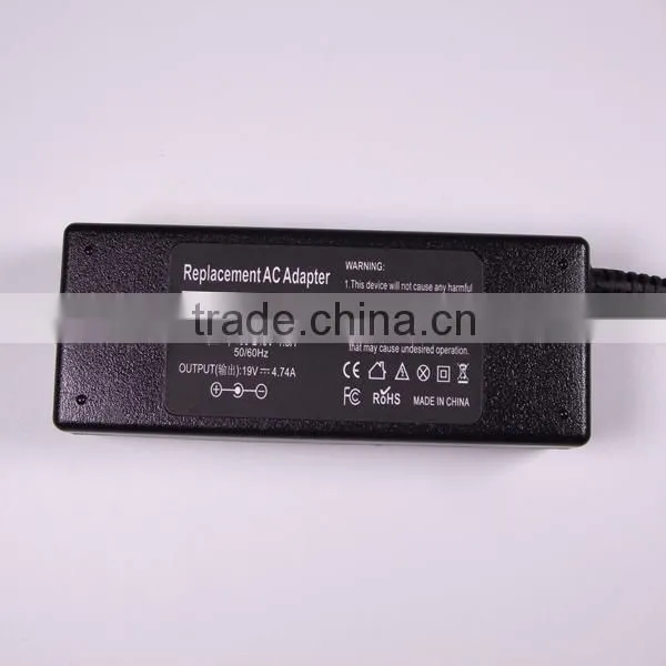 high quality 19v 4.74a 5.5*2.5mm 90w laptop power adapter for Fujitsu