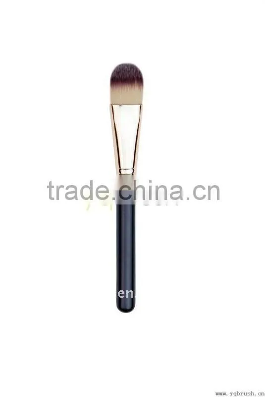 Refillable makeup foundation brush