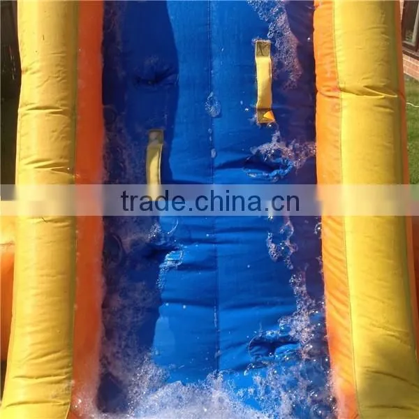 giant inflatable foam water slide,single inflatable water crush slide for party