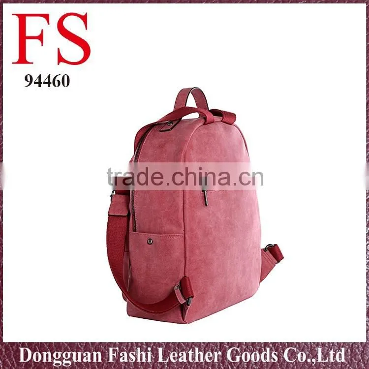 mini cute double pocket school style backpacks of teenage girls