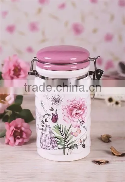 Storage Type Ceramic Material Airtight Food Storage Container