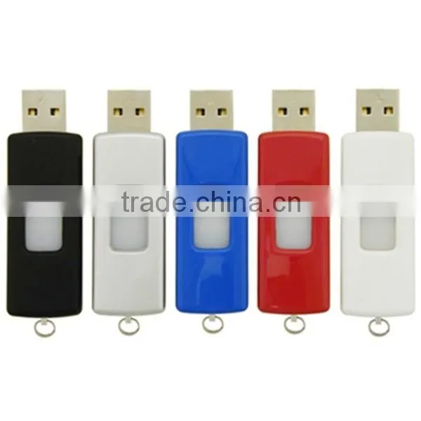 Gift transparent swing usb flash drive 8gb