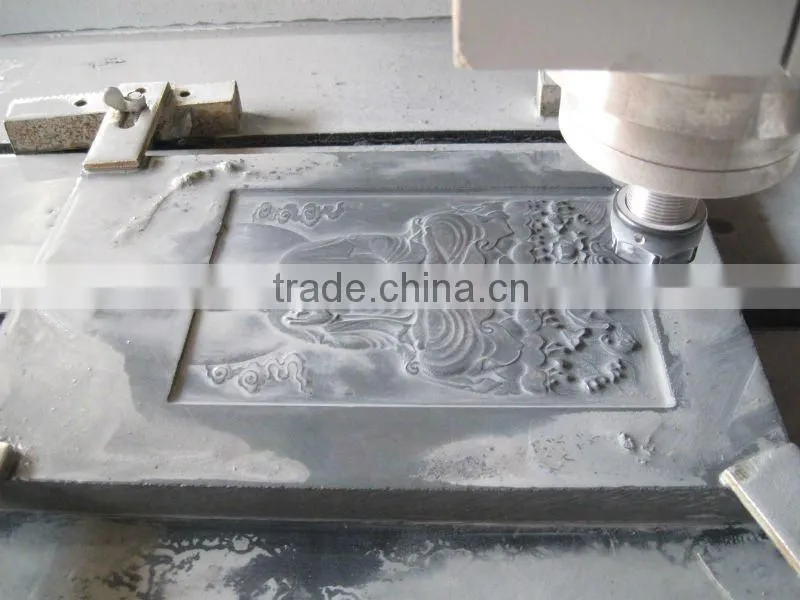 mini crafts stone/soft metal cnc carving PCB milling machine with water tank