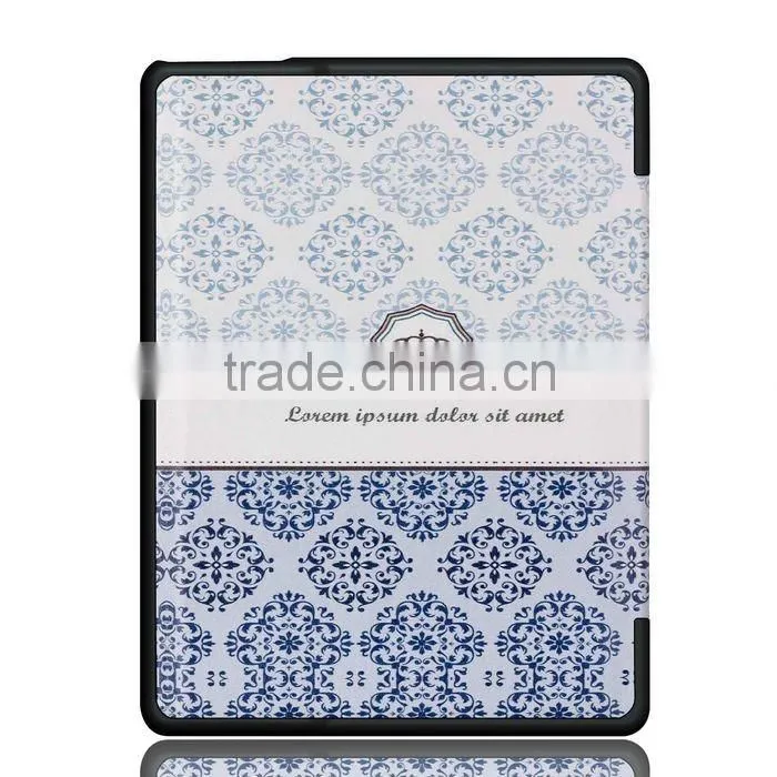 Fantasy printing smart wake sleep cover flip case for Amazon New Kindle Oasis