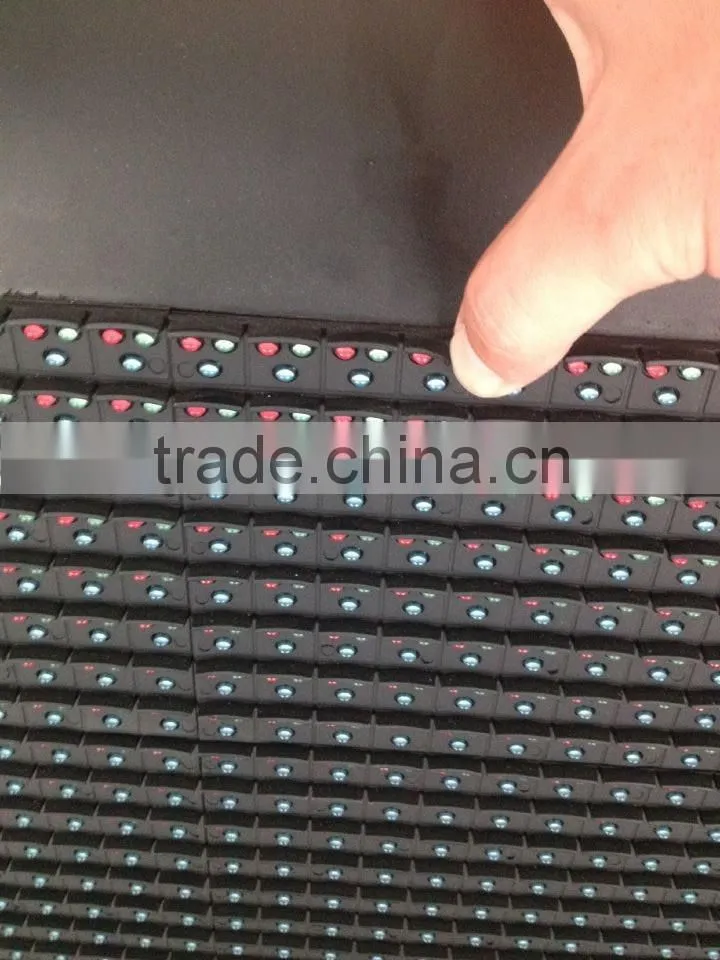 rubber mask perimeter p10 outdoor led display