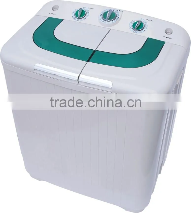 3.5kg mini twin tub semi automatic washing machine with spin dry