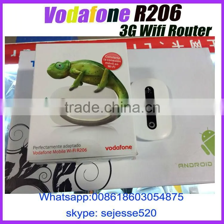 Vodafone R206 GSM/GPRS/EDGE 3g mini portable router huawei Vodafone mobile wi-fi R206