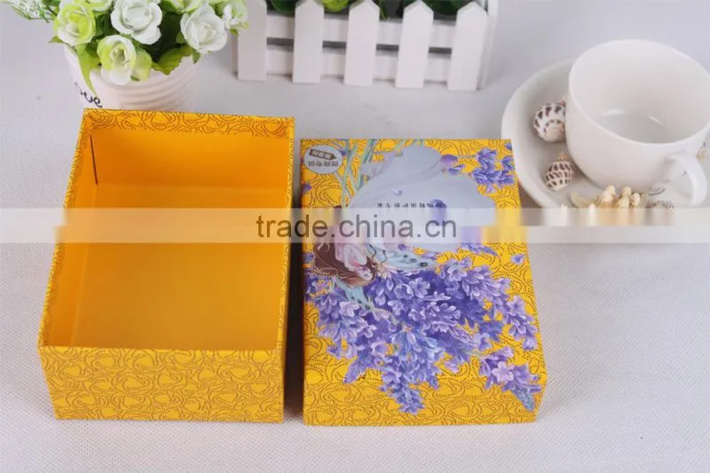 Custom cosmetic packaging boxes high quality cardboard box